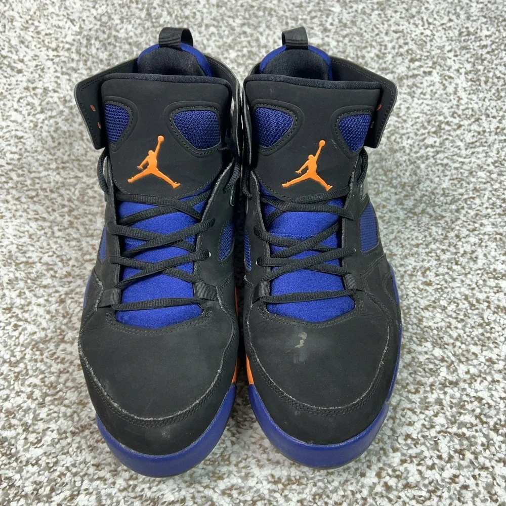 Jordan Shoes Mens Size 9.5 Black Blue Air Jordan Flight Club 91 Basketball Sport